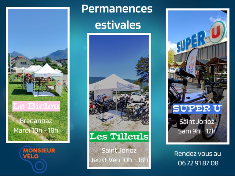 Permanences estivales